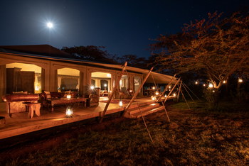 Mara Expedition Camp: Mondschein