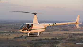 Moanachira Flood Plains: Hubschrauber