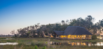 Moremi Crossing: Hauptgebäude am Boro
