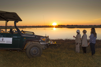 Ngoma Safari Lodge Ngoma Safari Lodge: Sonnenuntergang