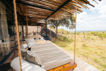 Nimali Mara Camp: Private Terasse