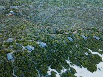 Nuarro Lodge: Gästechalets auf der Düne