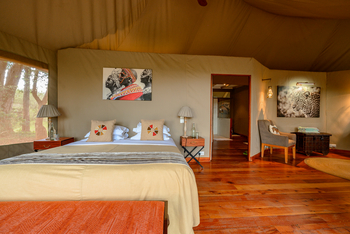 Sala's Camp: Doppelbett