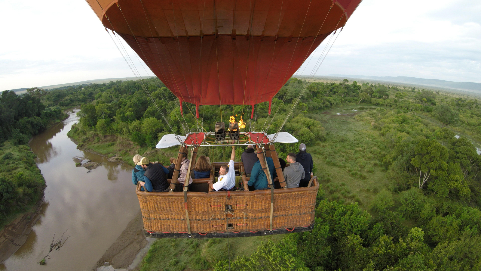 Sentinel Mara Camp Sentinel Mara Camp: Heißluftballon fliegen