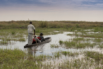Atzaro Okavango Camp: Mokoroausflug