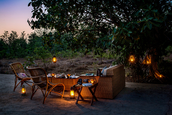 Bagh Villas: Frühstück im Morgengrauen