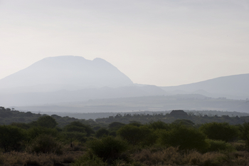 Kambi ya Tembo: Lage am Hang vom Kilimanjaro