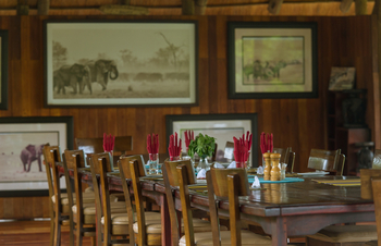Lebala Camp Lebala Camp: Im Spiesesaal