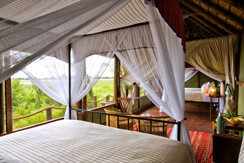 Mapula Lodge: Moskitonetz