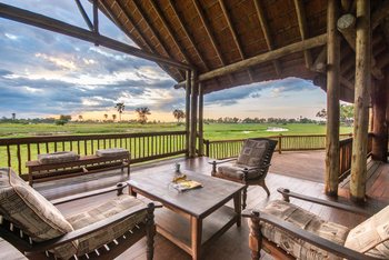 Moremi Crossing: Sitzgruppe