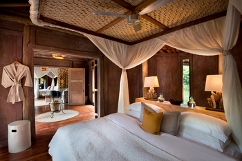 andBeyond Lake Manyara Tree Lodge: Doppelbett