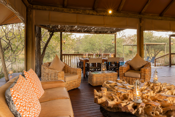 Boteti Tented Safari Lodge: Lounge