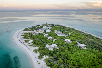 Cosmoledo Eco Camp: Luftbild