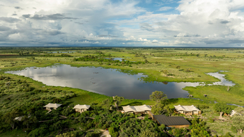 Daunara Safari Camp: Luftbild