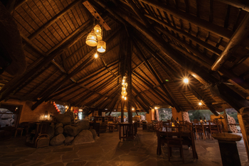 Huab Lodge: Restaurant