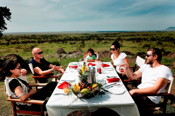 Karen Blixen Camp: Bush Breakfast