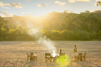Kokoko Camp: Lagerfeuer