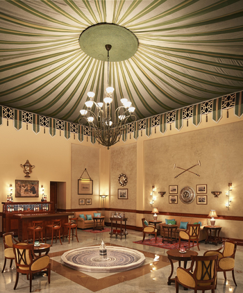 Rambagh Palace: Innenansichten