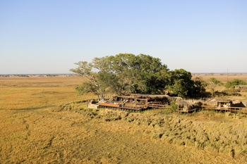 Shumba Camp Shumba Camp: Luftbild