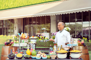 Taj Palace Hotel: Küche