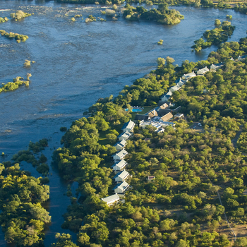 The Royal Livingstone: Luftbild