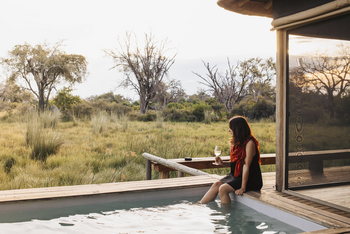 Vumbura Plains Camp: Am Plunge Pool
