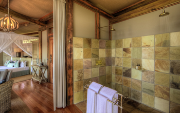 Camp Okavango: Badezimmer
