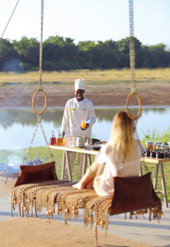 Chinzombo Camp Chinzombo Camp: Gemeinschaftsräume