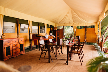 Elewana Elephant Pepper Camp Elewana Elephant Pepper Camp: Private Dining Tent