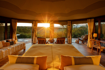 Hemingways Ol Seki Mara: Blick aus dem Schlafzimmer