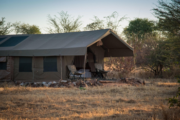 Hwange Bush Camp: Zelt-Exterieur