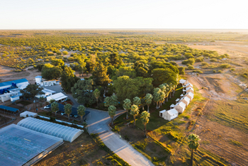 Kalahari Farmhouse: Luftbild