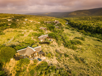 Kwandwe Great Fish River Lodge: Luftbild