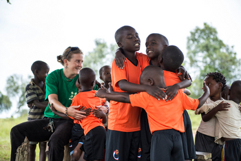 Mihingo Lodge: Schulkinder