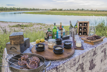 Nambwa Tented Lodge: Snacks im Busch