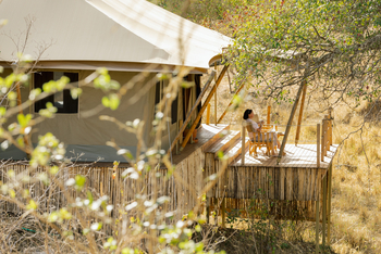 Olkeri Camp: Aussicht