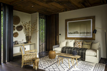 Qorokwe Camp: Privates Wohnzimmer