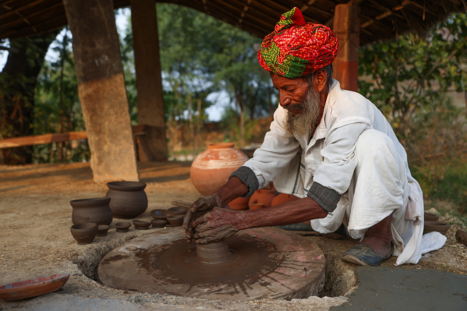 TUTC Sawai Shivir TUTC Sawai Shivir: Töpfer