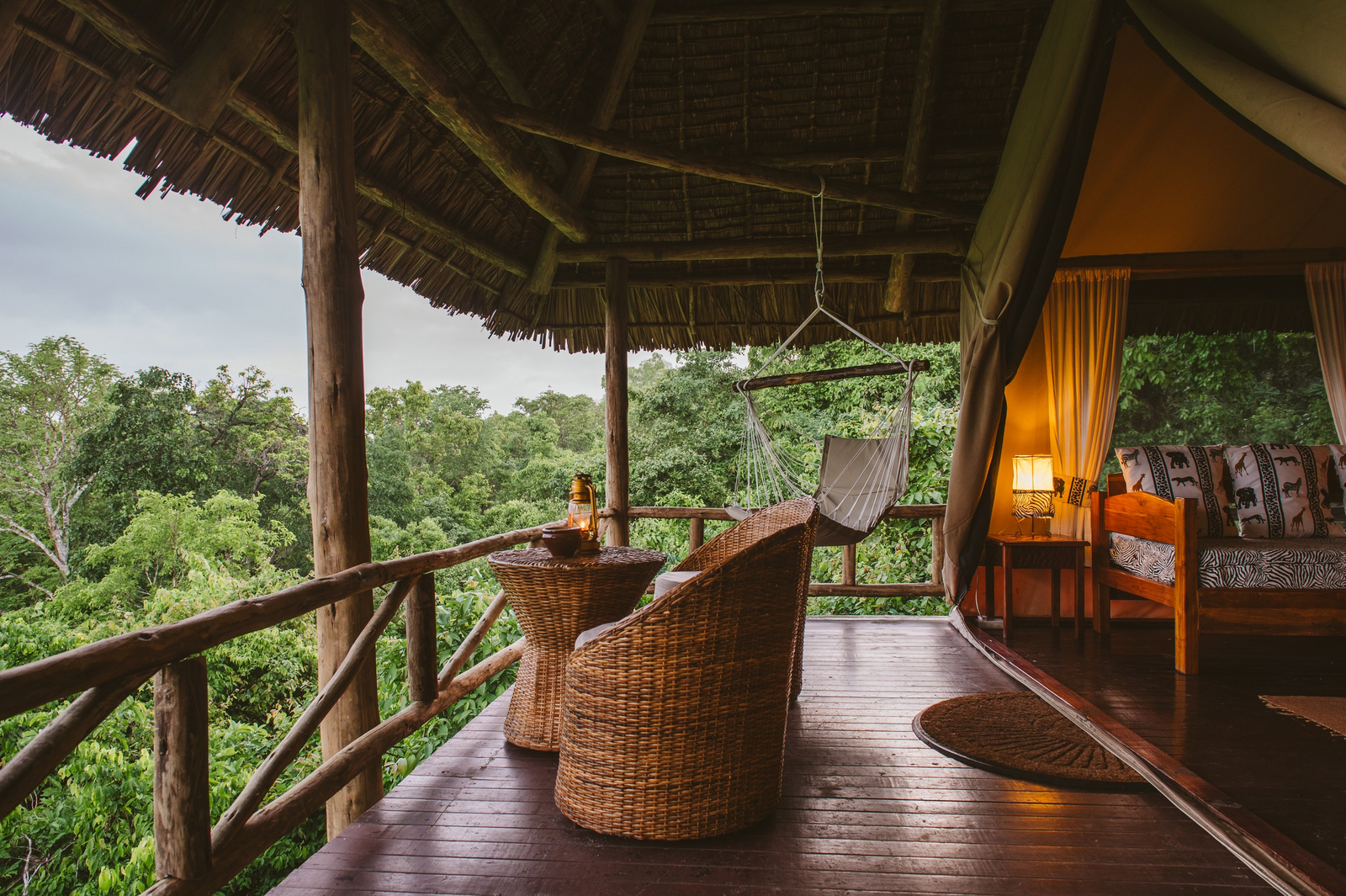 Vuma Hills Tented Camp Vuma Hills Tented Camp: Veranda