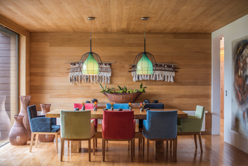 andBeyond Vira Vira Lodge: Esstisch