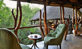 Amalinda Lodge: Veranda