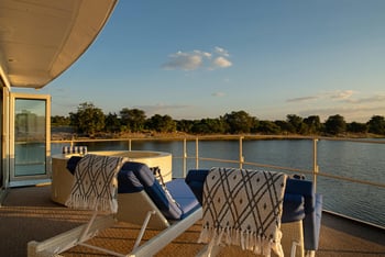 Chobe Princess: Liegestühle