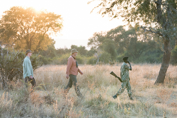 Kutandala Camp: Wanderung mit Guide