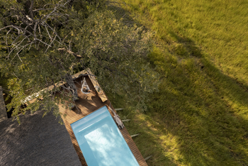 Little Sable Camp: Pool von oben