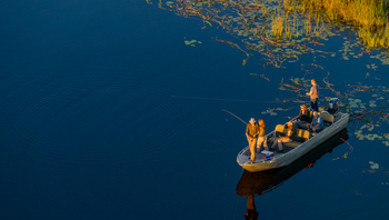 Macatoo Camp: Angelboot