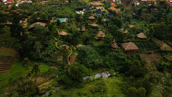 Mahogany Springs Safari Lodge: Luftbild
