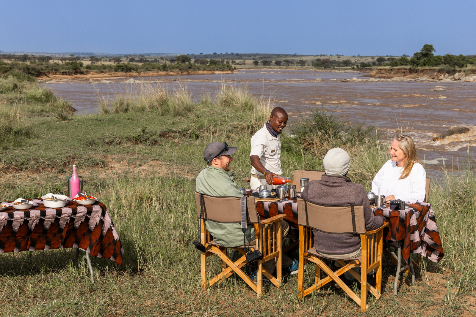 Olakira Migration Camp Olakira Migration Camp: Mittagessen am Mara River