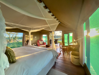 Ongava Tented Camp: Morgensonne
