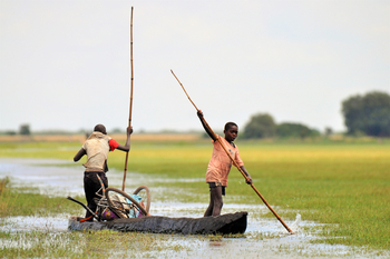 Shoebill Island Camp Shoebill Island Camp: Mokoro-Transport