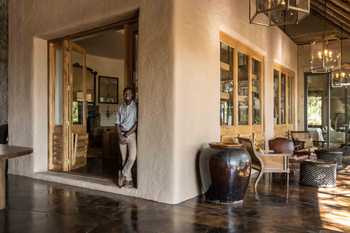 Singita Ebony Lodge: Eingang zum Conservation Room